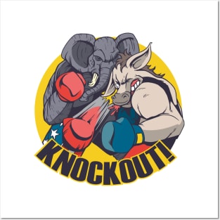 REPUBLICAN KNOCKOUT Posters and Art